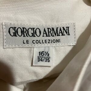 Giorgio Armani LeCollezioni.Bib-front Tuxedo.Cross posted.Pet friendly no smoke